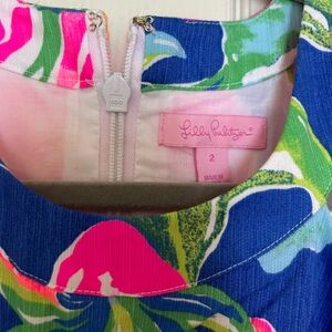 Lilly Pulitzer colorful shift dress. Size 2.